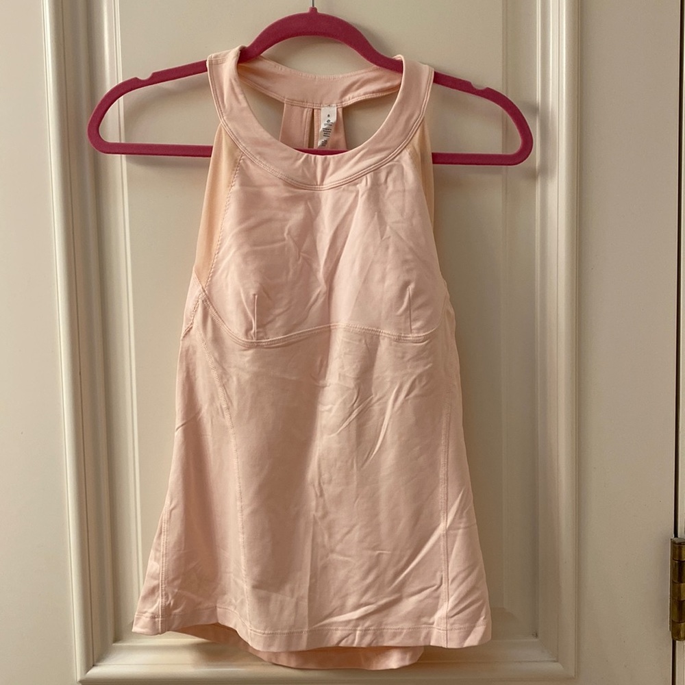 Lululemon soft pink top